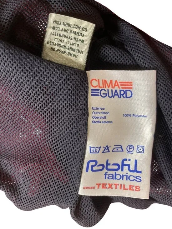 Cutter and Buck Colorblock Golf Mens Large Pullover Wind Rain Vintage 90s - Picture 10 of 11